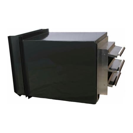 Americraft Mfg 90 Degree Curve Connector for Curtain Wall Partitions CAF-L936-2-3-TEFC